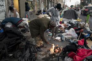 New analysis by LA city controller says at least $513M meant to help the homeless went unspent 