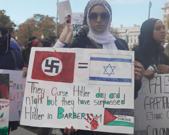 Modern American Nazi Party/Hamas Chapter Rally at UC San Diego