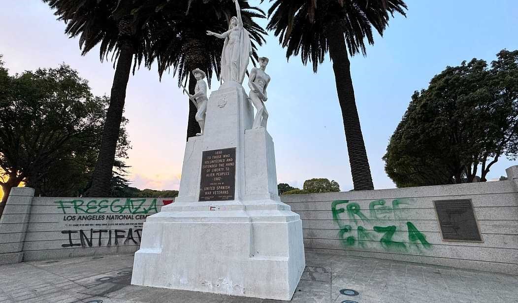 Hamas Terrorists Desecrates West L.A. Veterans Cemetery