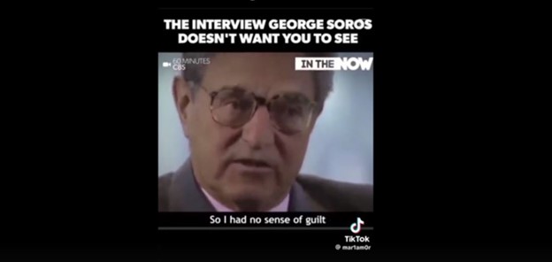 Reminder: Joe Biden Gave Presidential Medal of Freedom to George Soros – A Man Who Admitted Having “No Remorse” for Being Nazi Collaborator and Stealing Property from Jews Going to Nazi Death Camps