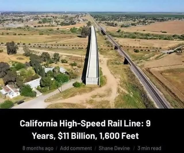 Trump says California’s High-Speed Rail project should be investigated